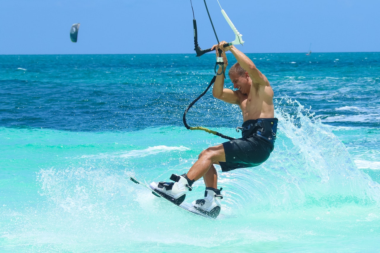 L’apprentissage du kitesurf